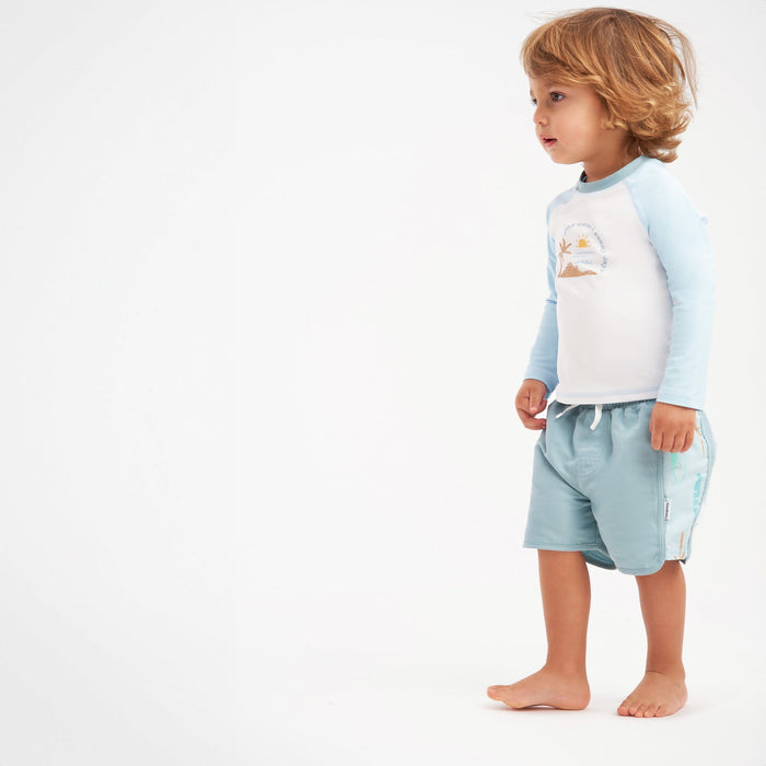 2-Piece Baby & Toddler Boys Surf Rashguard Set