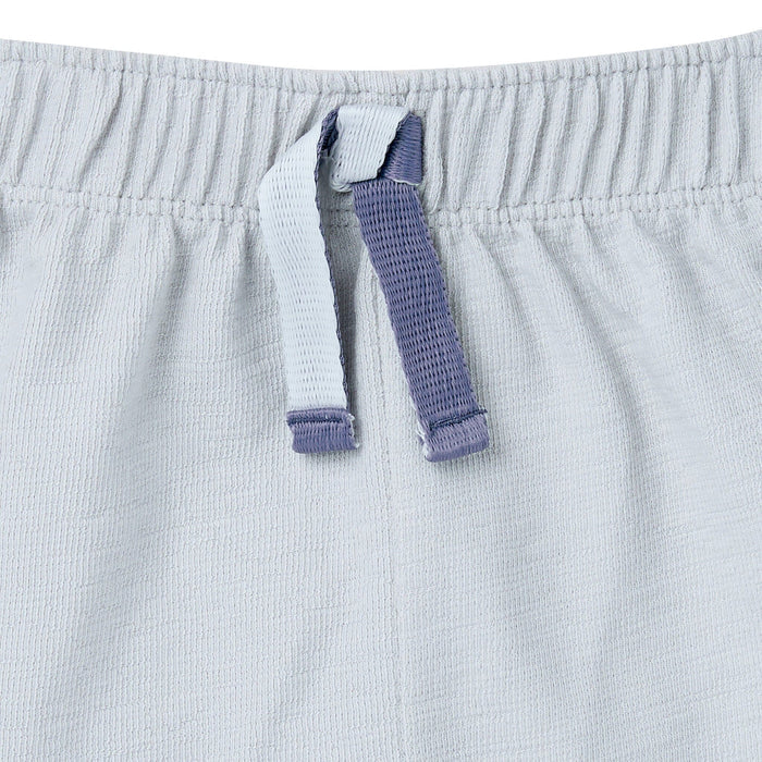 2-Piece Baby Boys Vapor Blue Polo Shirt and Shorts outfits Modern Moments™ by Gerber®