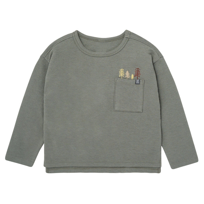 2-Piece Baby Boys Olive Green Long Sleeve T-Shirt and Jogger Set Outfits & Sets Gerber®