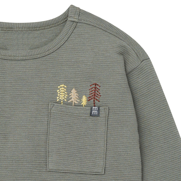 2-Piece Baby Boys Olive Green Long Sleeve T-Shirt and Jogger Set Outfits & Sets Gerber®