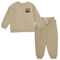 2-Piece Baby Boys Olive Green Sweatshirt and Jogger Set Outfits & Sets Modern Moments™ by Gerber®