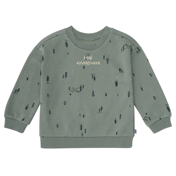 2-Piece Baby Boys Mountain Green Sweatshirt and Jogger Set Outfits & Sets Modern Moments™ by Gerber®