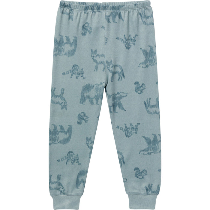 2-Piece Baby Boys Light Blue Snug Fitting Footless Pajama Set Sleepwear Gerber®