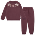 2-Piece Baby Girls Purple Sweatshirt and Jogger Set Outfits & Sets Gerber®
