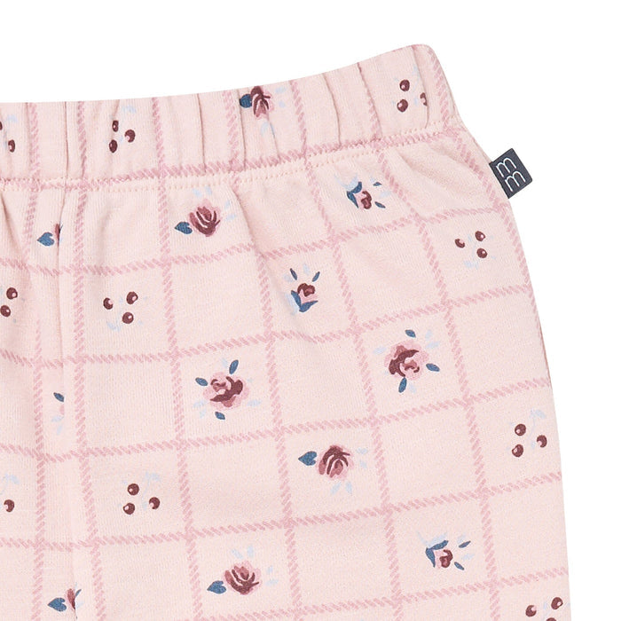 2-Piece Baby Girls Pink Happy Place Drop Shoulder Sweatshirt and Sweatpant Set Outfits & Sets Gerber®