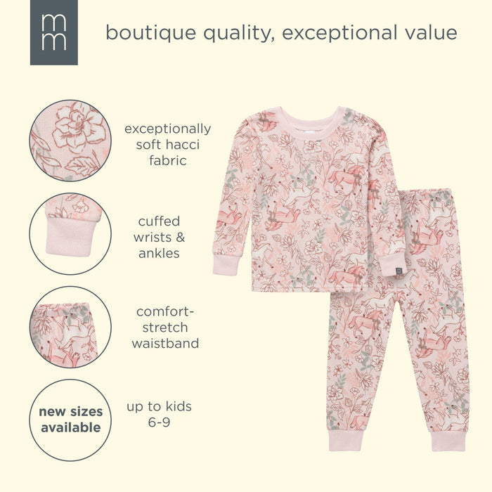 2-Piece Girls Horses Snug Fit Pajama Set sleepwear modern moments™ by Gerber®