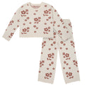 2-Piece Baby Girls Nutmeg Flowers Jacquard Seater Knit Top and Pant Set Outfits & Sets Gerber®
