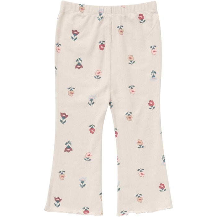 2-Piece Toddler Girls Light Gray Ruffle Collar Top and Flare Pant Set Outfits & Sets Gerber®