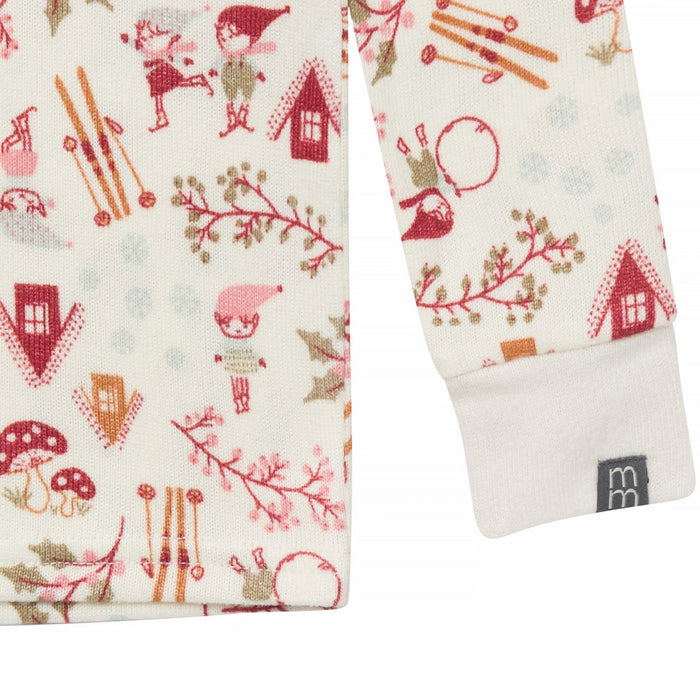 2-Piece Baby Girls Winter Joy Snug Fitting Footless Pajama Set Sleepwear Gerber®