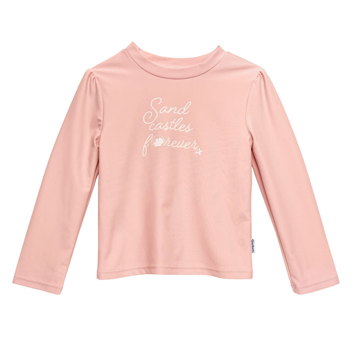 2-Piece Infant and Toddler Girls Starfish Rashguard Set