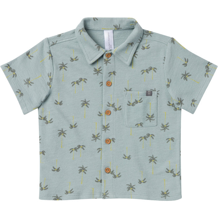 2-Piece Infant & Toddler Boys Blue Resort Shirt and Shorts Set outfits Modern Moments™ by Gerber®