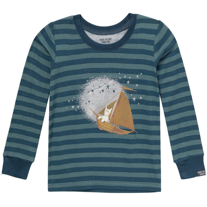 2-Piece Infant & Toddler Boys Blue Where The Wild Things Are Pajama Set Sleepwear Modern Moments™ by Gerber®