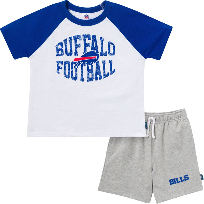 2-Piece Infant & Toddler Boys Buffalo Bills T-Shirt and Shorts Set NFL NFL