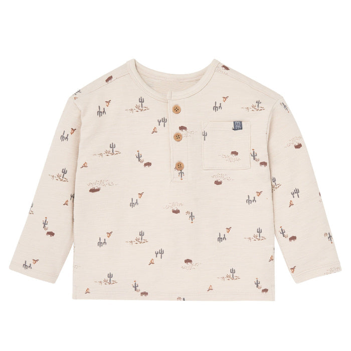 2-Piece Baby Boys Rainy Day Henley Top and Pant Set Outfits & Sets Gerber®