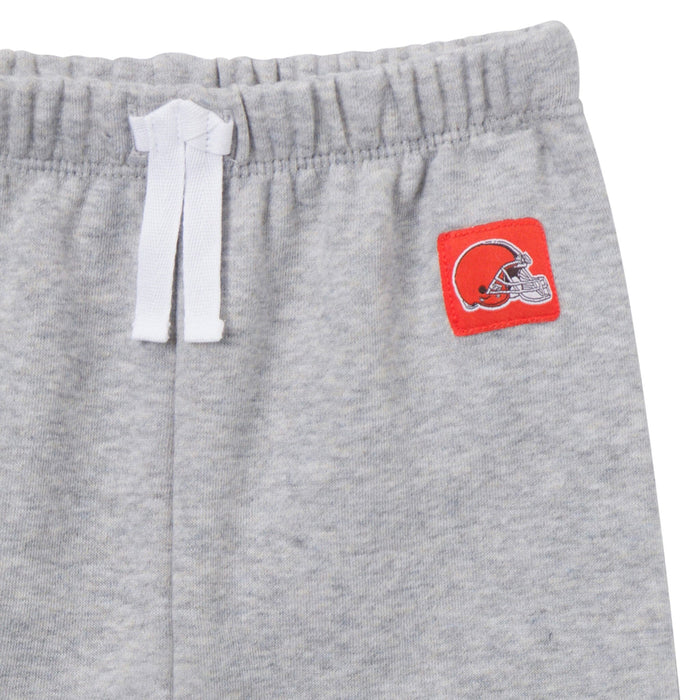 2-Piece Infant & Toddler Boys Cleveland Browns Shirt and Sweatpant Set NFL NFL