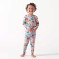 2-Piece Infant & Toddler Boys Construction Trucks Buttery-Soft Viscose Made from Eucalyptus Snug Fit Pajamas