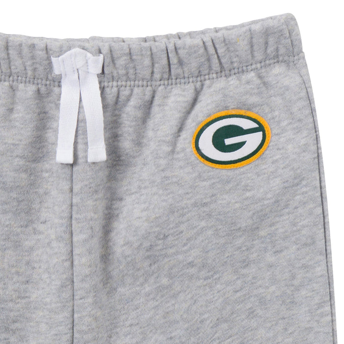 2-Piece Infant & Toddler Boys Green Bay Packers Shirt and Sweatpant Set Outfits & Sets NFL