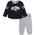 2-Piece Infant & Toddler Boys Las Vegas Raiders Shirt and Sweatpant Set Outfits & Sets NFL
