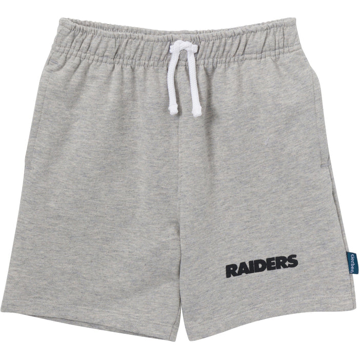 2-Piece Infant & Toddler Boys Las Vegas Raiders T-Shirt and Shorts Set Outfits & Sets NFL