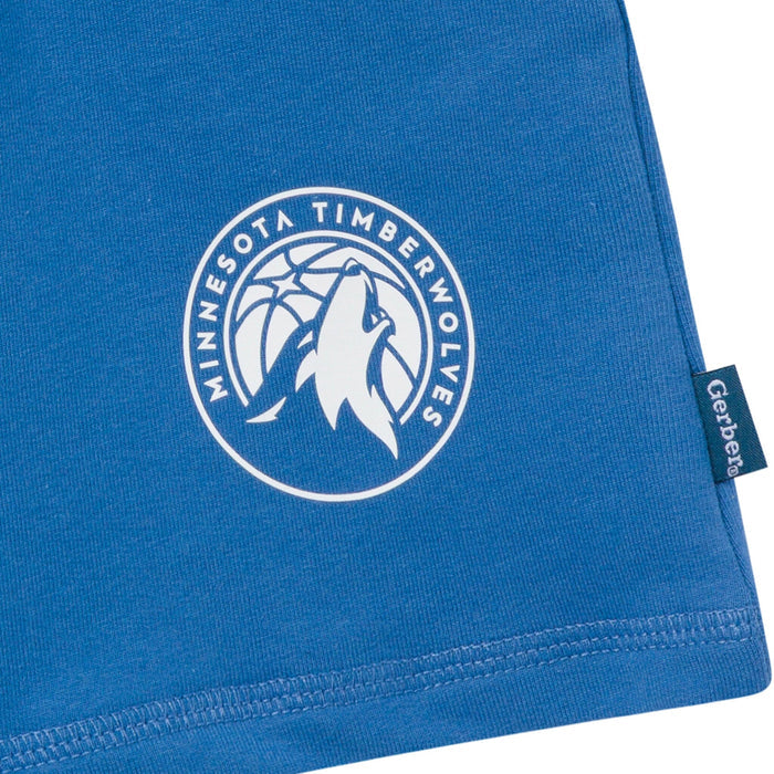 2-Piece Infant & Toddler Boys Minnesota Timberwolves T-Shirt & Shorts Set Outfits & Sets Gerber®