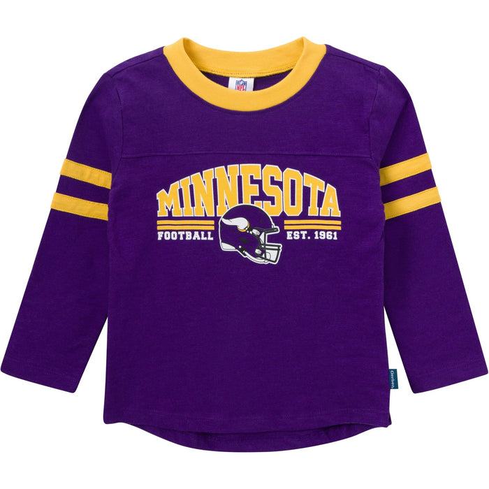 2-Piece Infant & Toddler Boys Minnesota Vikings Shirt and Sweatpant Set Outfits & Sets NFL