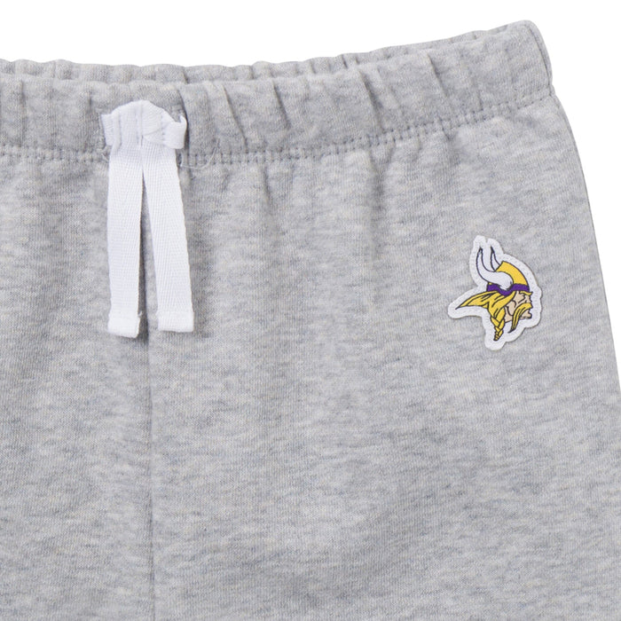 2-Piece Infant & Toddler Boys Minnesota Vikings Shirt and Sweatpant Set Outfits & Sets NFL
