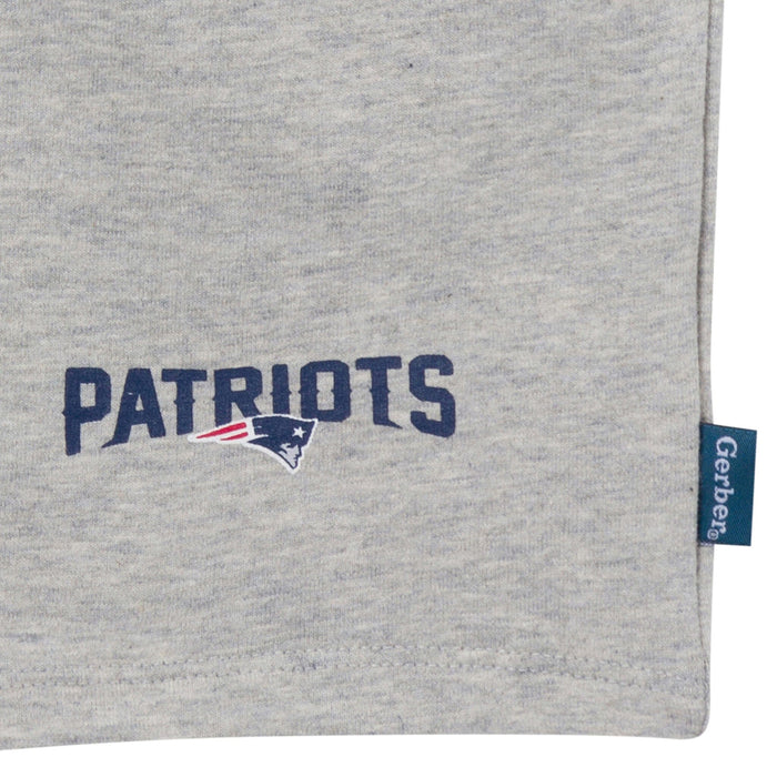 2-Piece Infant & Toddler Boys New England Patriots T-Shirt and Shorts Set Outfits & Sets NFL