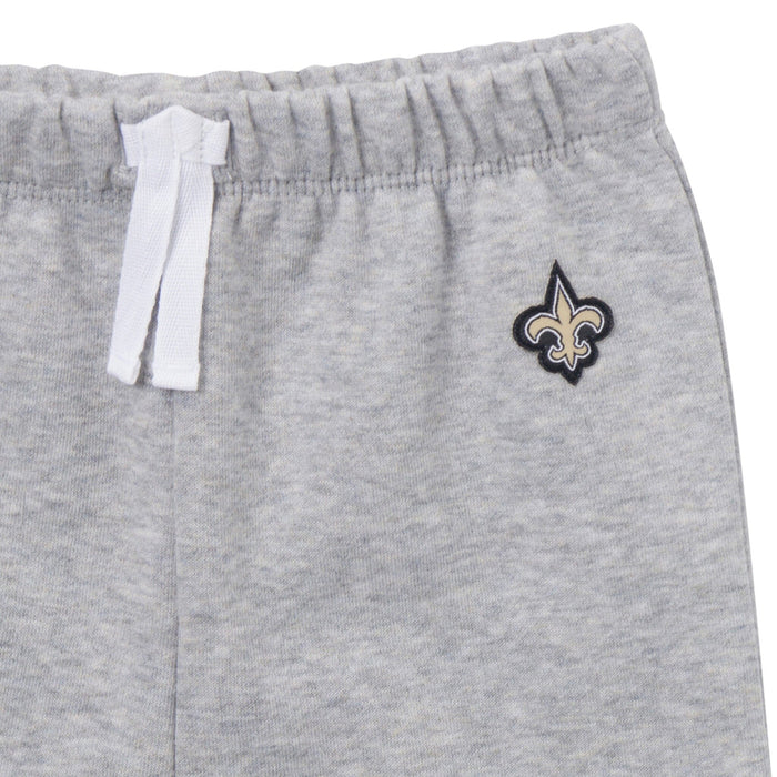 2-Piece Infant & Toddler Boys New Orleans Saints Shirt and Sweatpant Set Outfits & Sets NFL