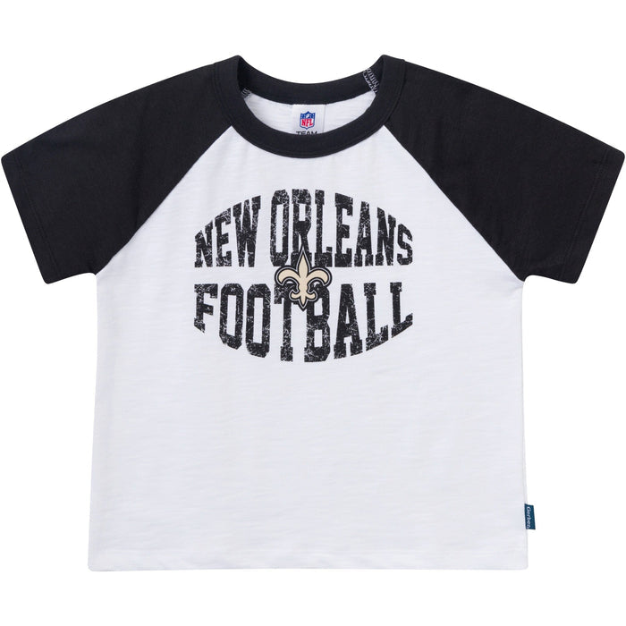 2-Piece Infant & Toddler Boys New Orleans Saints T-Shirt and Shorts Set Outfits & Sets NFL