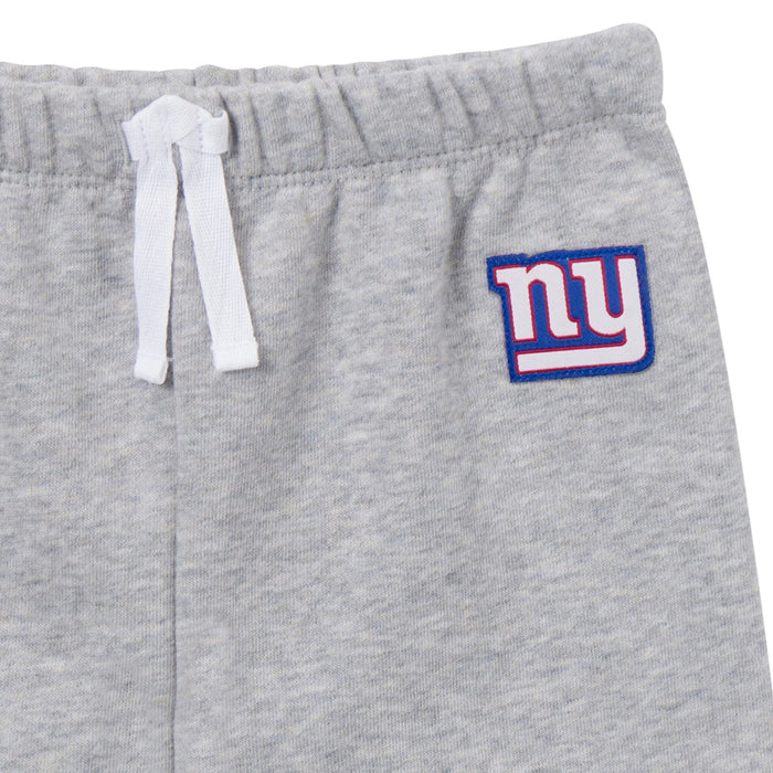 2-Piece Infant & Toddler Boys New York Giants Shirt and Sweatpant Set NFL NFL