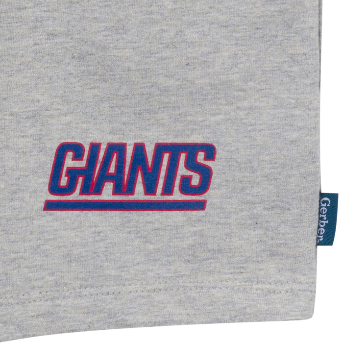 2-Piece Infant & Toddler Boys New York Giants T-Shirt and Shorts Set NFL NFL
