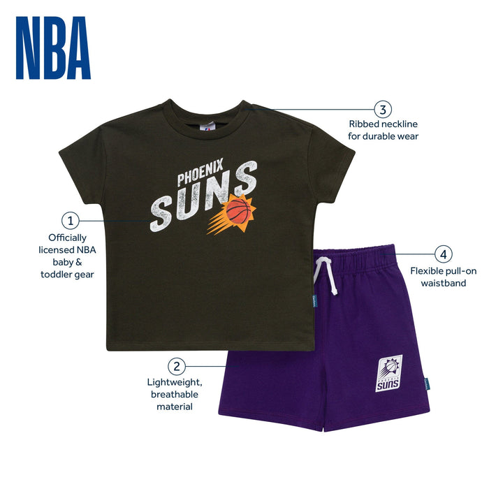 2-Piece Infant & Toddler Boys Phoenix Suns T-Shirt & Shorts Set Outfits & Sets Gerber®