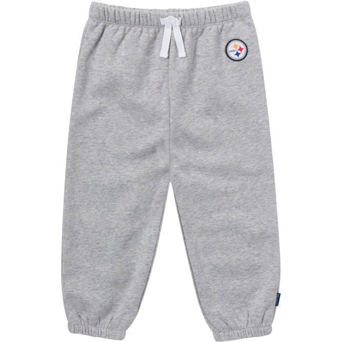 2-Piece Infant & Toddler Boys Pittsburgh Steelers Shirt and Sweatpant Set Outfits & Sets NFL