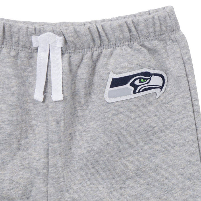2-Piece Infant & Toddler Boys Seattle Seahawks Shirt and Sweatpant Set Outfits & Sets NFL
