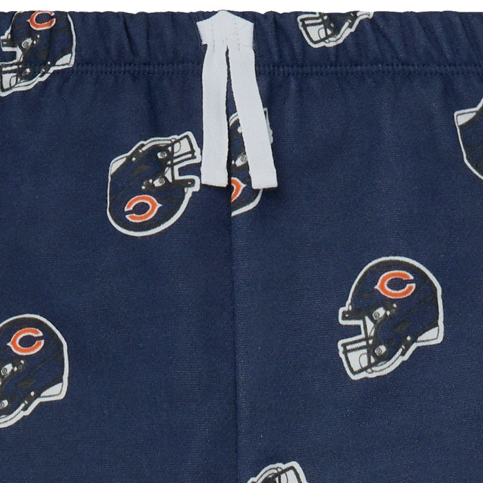 2-Piece Infant & Toddler Neutral Chicago Bears Sweatshirt and Pant Set Outfits & Sets NFL