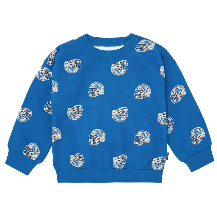 2-Piece Infant & Toddler Neutral Detroit Lions Sweatshirt and Pant Set Outfits & Sets NFL