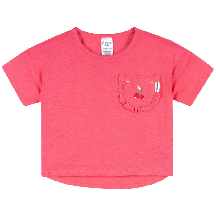 2-Piece Infant & Toddler Girls Rose Pocket Tee and Shorts Set Outfits & Sets Gerber®