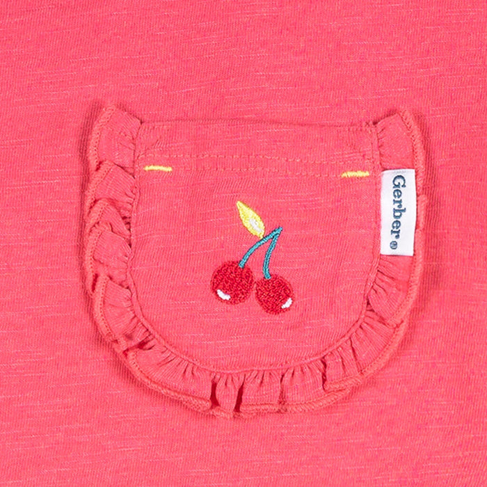 2-Piece Infant & Toddler Girls Rose Pocket Tee and Shorts Set Outfits & Sets Gerber®