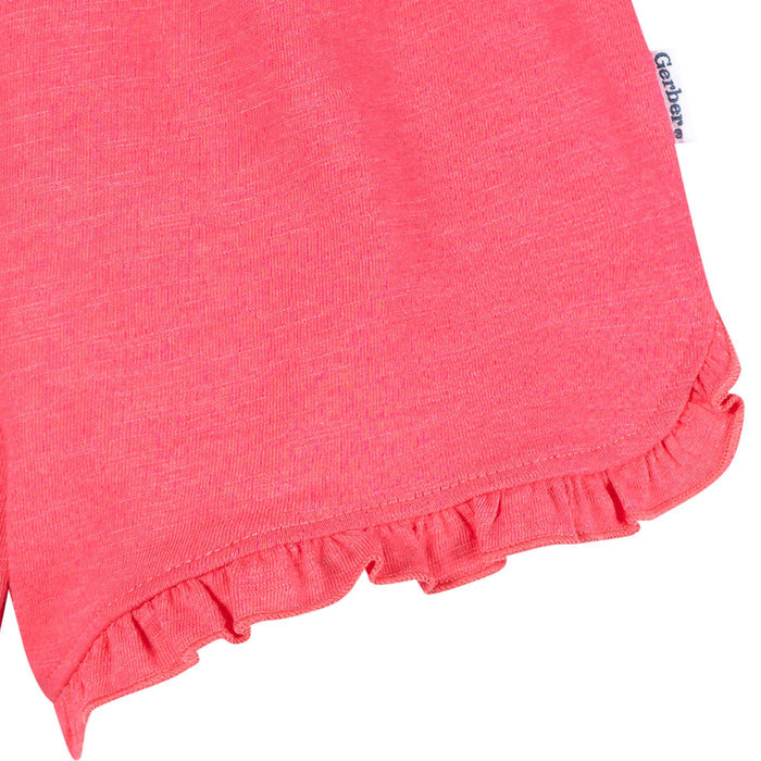 2-Piece Infant & Toddler Girls Rose Pocket Tee and Shorts Set Outfits & Sets Gerber®