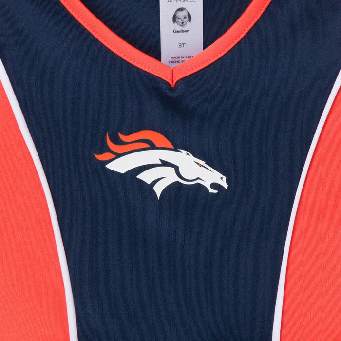 2-Piece Infant & Toddler Girls Denver Broncos Dress and Panty Cover Set Dresses NFL