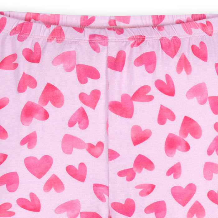 2-Piece Infant & Toddler Girls Heartfelt Buttery-Soft Viscose Made from Eucalyptus Snug Fit Pajamas
