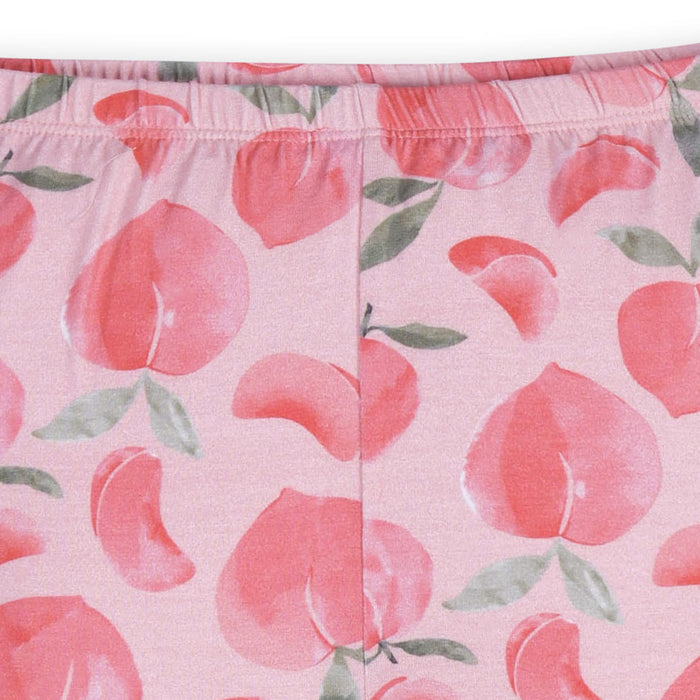 2-Piece Infant & Toddler Girls Just Peachy Buttery-Soft Viscose Made from Eucalyptus Snug Fit Pajamas