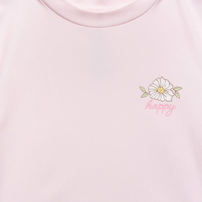 2-Piece Infant & Toddler Girls Peonies Rashguard Set Swimwear Gerber®