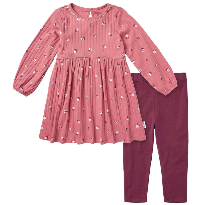 2-Piece Infant & Toddler Girls Rose Dress Set dresses Gerber®