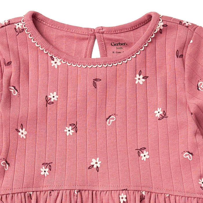 2-Piece Infant & Toddler Girls Rose Dress Set dresses Gerber®