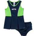 2-Piece Infant & Toddler Girls Seattle Seahawks Dress and Panty Cover Set NFL NFL