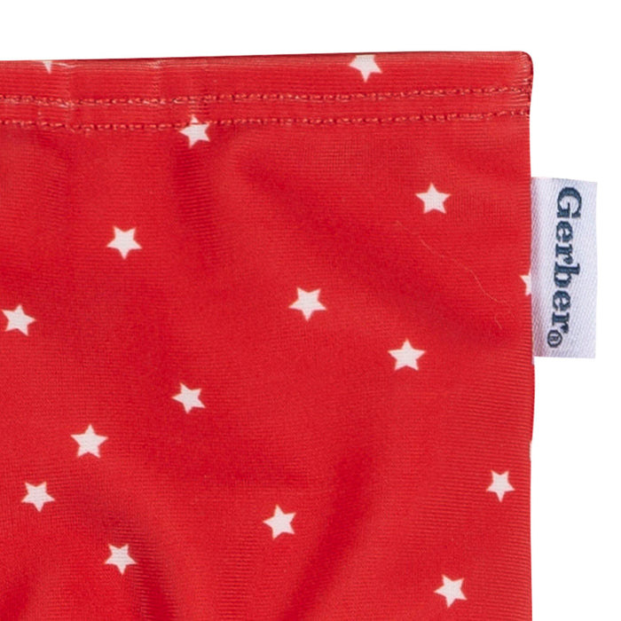 2-Piece Baby & Toddler Girls Usa Flag Rashguard and Bottoms Swimwear Gerber®
