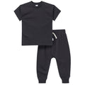 2-Piece Infant & Toddler Neutral Asphalt T-Shirt & Jogger Pants Outfit Outfits & Sets Gerber®