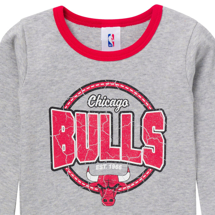 2-Piece Infant & Toddler Neutral Chicago Bulls Snug Fit Pajamas Sleepwear Gerber®