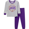 2-Piece Infant & Toddler Neutral Los Angeles Lakers Snug Fit Pajamas Sleepwear Gerber®